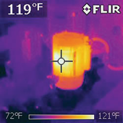 FLIR I7热图