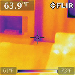 FLIR I7热图